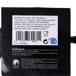 Bidasoa Cafetera Aluminio Vera 12 Tazas Verde Mate, Fondo Inducción Total, Máxima Eficiencia y Asas Soft Touch