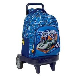 Mochila Escolar con Ruedas Hot Wheels Sonny Azul marino 33 x 45 x 22 cm Precio: 39.49999988. SKU: B1H6Y2M2AQ