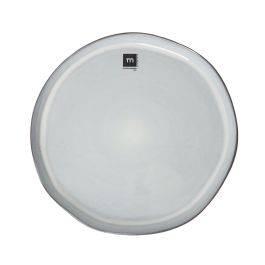 La Mediterranea Plato Black Clay de Ø26,5 x 2,8 cm - Cerámica Negra, Ideal para Servir Comidas (12 Unidades)