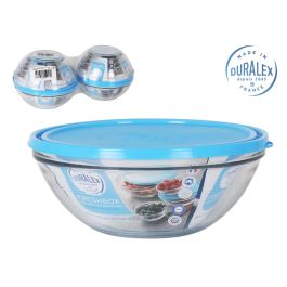 Duralex Fiambrera Red Tapa Azul Ø23x9.3 cm 2400 cc Freshbox (4 Unidades) Precio: 19.68999967. SKU: S2212708