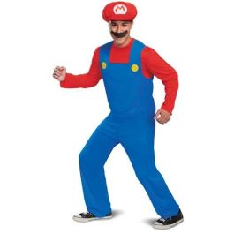 Disfraz adulto nintendo super mario lujo talla l-XL Disfraz adulto nintendo super mario lujo talla l-XL