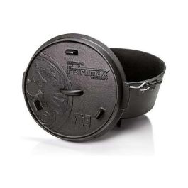 Petromax FT9 Feuertopf para Horno de Hierro Fundido, Color Negro, Capacidad 8.5 Litros, Forma Plaza Precio: 96.4612. SKU: B12KTF6PCX