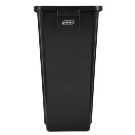 PROBBAX - PB-1080-BLA - Cubo de reciclaje sin tapa - 32 x 46 x 58 cm - 60 L - Negro