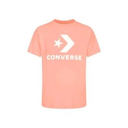 Camiseta de Manga Corta Hombre Converse 10025458-A06 Salmón (S)