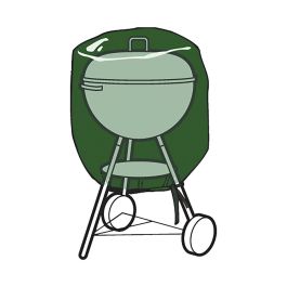Altadex Funda Protectora para Barbacoa Impermeable Ø73 x 60 cm Poliéster 240 g/m² Verde Precio: 19.59000043. SKU: S7910282