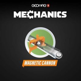 Geomag AAABS15635 - Juego de Construcción Magnético ¡Desafío Mecánico Gol! - 96 Piezas - Plástico Reciclado