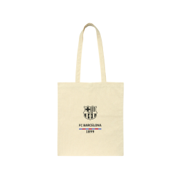Bolso F.C. Barcelona Beige Algodón Precio: 8.49999953. SKU: B19DKGCH6Z