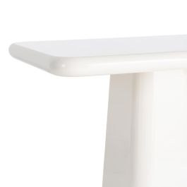 Mesa Auxiliar Lacado Crema Dm Salón 60 X 40 X 61 cm