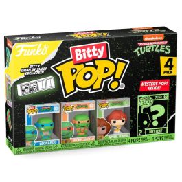 FUNKO Bitty POP! Figuras Tortugas Ninja Leonardo (Pack de 4) con Bitty Pop! Misterioso Raro/Hiperraro, Estuches de Acrílico Precio: 12.68999963. SKU: B1HTGPT5ZB