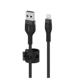 Belkin Cable Lightning a USB-A Trenzado Boost Charge CAA010DS3MBK 3m Negro