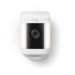 Cámara de vigilancia con batería RING Spotlight Plus - Blanca - UE Cámara de vigilancia con batería RING Spotlight Plus - Blanca - UE