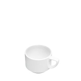 COSTA VERDE RAIO Taza Apilable Blanco, 20 cl (0.2L), 8 cm de Diámetro, para Eventos, Vajilla (Set de 12) Precio: 5.50000055. SKU: B12MME592H