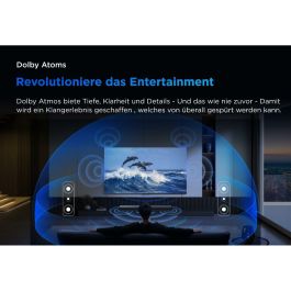 TCL S45HE Barra de Sonido 2.0 Ch con Dolby Atmos, DTS Virtual:X, Bluetooth 5.2, 100W, HDMI eARC y Sistema Doble de Graves