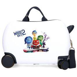 JOUMMA BAGS Maleta Infantil Del Revés 2 Disney Pixar 45cm ABS Rígida con Ruedas Dobles y Capacidad 24.6L para Niños 3-6 Años