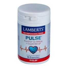 LAMBERTS Pulse 90 Cápsulas - Aceite de Pescado con Omega 3, EPA, DHA y CoQ10 Precio: 48.6899996. SKU: B15NAX3DD7