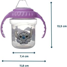Thermobaby AAAOD88796 Taza con Asas 250 ml Boquilla Silicona Lilo & Stitch