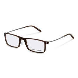 Montura de Gafas Hombre Porsche Design P8384-D-55 Marrón Ø 55 mm Precio: 98.59000019. SKU: S0370155