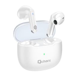Qcharx Harmony Auriculares TWS Bluetooth 5.3 Blanco - Audio + Llamada, ENC, 5H Autonomía Qcharx Harmony Auriculares TWS Bluetooth 5.3 Blanco - Audio + Llamada, ENC, 5H Autonomía Precio: 22.99. SKU: B14WCH8LN8