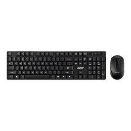 Acer AAK410 Pack Teclado y Ratón Inalámbricos Combo - Teclado QWERTY Español con Teclado Numérico y Ratón Ergonómico - Negro Precio: 33.4999995. SKU: B1DL7X6XFC