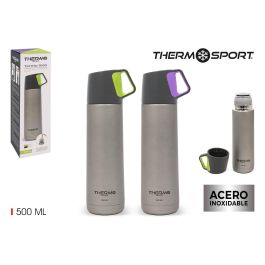 Termo Inox Mate 500 ml con Taza - Thermosport (8 Unidades) Precio: 49.7899996. SKU: B1G2BZS7X4