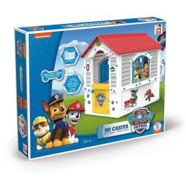 Chicos Casa de juegos infantil Paw Patrol de Plástico 84x103x104 cm - Con hueco para mascotas - Edad 2-5 años
