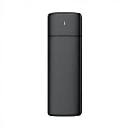 Aisens Caja Externa M.2 NGFF para SSD M.2 SATA-NVME a USB 3.1 Gen 2, Aluminio, Negra