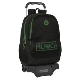 Mochila Escolar con Ruedas Munich Caviar Negro 32 x 44 x 16 cm Precio: 36.49999969. SKU: B1DX2R5CFV