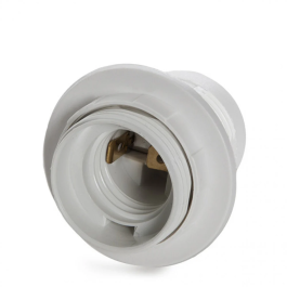Portalámparas E27 Blanco Precio: 0.58999963. SKU: B14VPD4LJ5
