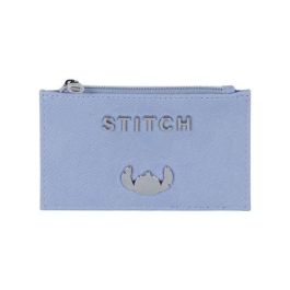 Karactermania Tarjetero Slim Lilo y Stitch Azul 5 Compartimentos para Tarjetas Monedero