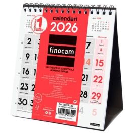 Finocam XS-140x150 mm Mv Neutro Calendario de Sobremesa 2026 con Números Grandes y Anualidad Catalán Precio: 3.50000002. SKU: B1BP6YHTBG