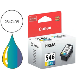 Canon CL-546 Tinta Tricolor para Pixma MG2450-2550 (8ml - 180 Páginas) Precio: 22.49999961. SKU: S8403056