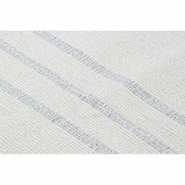 Alfombra Boho DKD Home Decor Blanco Gris 180 x 0.75 x 120 cm (2 Unidades)