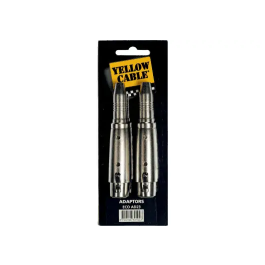 Yellowcab Adaptador de 1/4" Stereo Hembra a 2 XLR Hembra Precio: 6.7899997. SKU: B1FCW5QAVD
