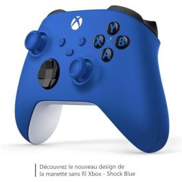 Microsoft 196388518234 Mando de Juego Xbox Inalámbrico Azul Eléctrico