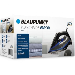 Blaupunkt Plancha de Vapor BP5005 3000W Plancha de Ropa con Suela Cerámica