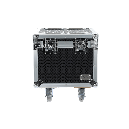 Algamlight Flight Case para 2 Blinder 400 CW WWA / FL600V-IP de Madera con Espuma, Cierres de Mariposa y Ruedas