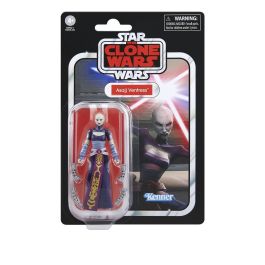 Hasbro Figura Star Wars The Vintage Collection Asajj Ventress The Clone Wars 9.5 cm con 4 accesorios de coleccionista