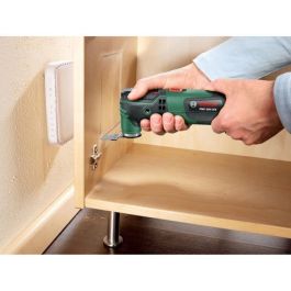 Bosch PMF 250 CES Herramienta multifunción con sistema Autoclic para cambio rápido, versátil para lijar, cortar y aserrar