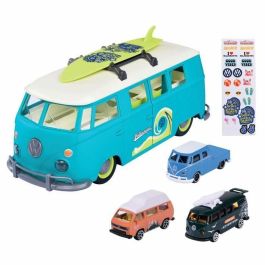 Majorette SMOB212055010SMO Funda de Transporte para Colección Vehículos Volkswagen Los Originales Incluye 3 Unidades