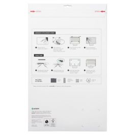 eSTUFF Filtro de Privacidad Estándar para Monitor Curvo 38" (21:9) – Protección Antirrayas y Vista Lateral Oscurecida