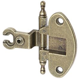 Herrajes Alk Bisagra Estilo Emma Con Remate 35 Oro Viejo - Se Atornilla Directamente Precio: 2.50000036. SKU: B17YBBXAM2