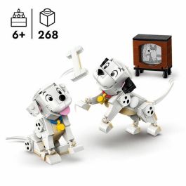 Lego Disney 43271 Lucky y Penny, los cachorros de 101 Dálmatas - Juego para niñas a partir de 6 años