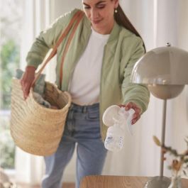 Philips Avent SCF430/20 Bombas de Leche Manuales con Tecnología de Movimiento Natural, para Estimulación Dulce y Fácil Limpieza Philips Avent SCF430/20 Bombas de Leche Manuales con Tecnología de Movimiento Natural, para Estimulación Dulce y Fácil Limpieza