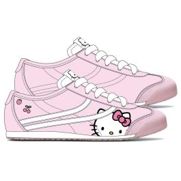 Cerdá T035 - Zapatilla Deportiva Hello Kitty Rosa Claro Talla 35 para Niña con Suela TPR