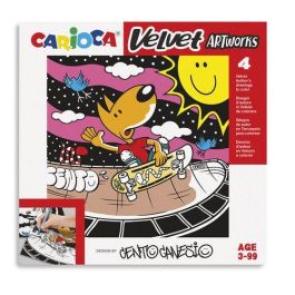 Juego Educativo Carioca Velvet Artworks +3 Años (Terciopelo Para Colorear) Cento Sport Set De 4 Laminas Precio: 3.50000002. SKU: B15DKZ6PR3