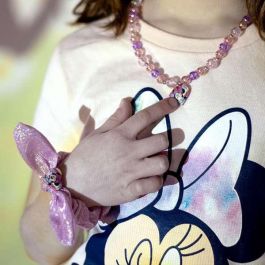 Cerdá Bisutería Pack Fantasía Minnie, Set Accesorios Infantiles para Niñas 4+ Años, Medidas 7 x 15 x 1 cm