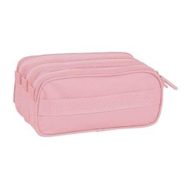 Safta Portatodo Triple Big Basic Rosa 21,5x10x8cm