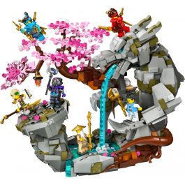 LEGO 71819 NINJAGO Santuario de Roca del Dragón, Juguete de Construcción Ninja, Set con 6 Minifiguras