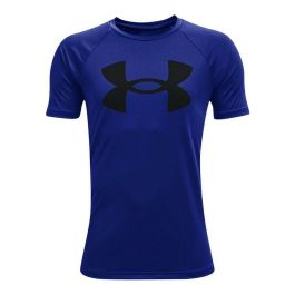 Camiseta de Manga Corta Hombre Under Armour Tech Big Logo Azul Precio: 20.50000029. SKU: S6430857