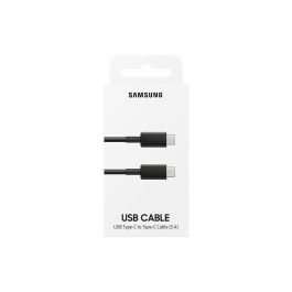 Cable USB-C Samsung EP-DN975BBEGWW Negro 1 m Cable USB-C Samsung EP-DN975BBEGWW Negro 1 m